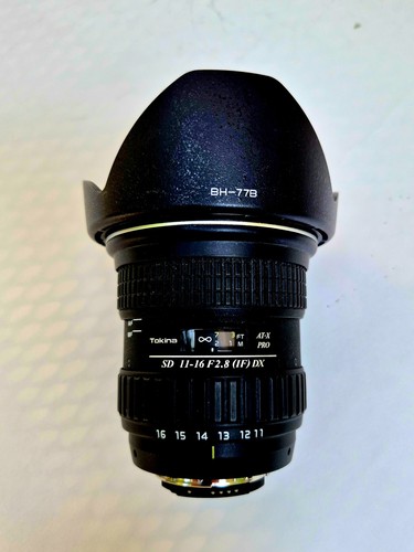 Tokina 8 at x pro - 11-16, f/2.8