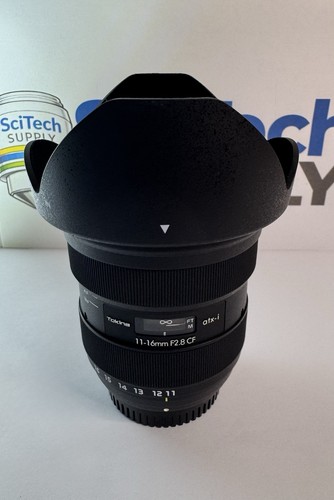 Obiettivo tokina atx 16mm - atx-i, 11-16mm